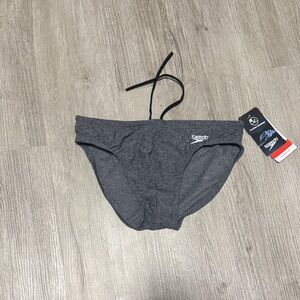 *** 2/$15*** Speedo Charcoal Swim Briefs  size 30